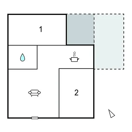 2 Bedroom Awesome In شقة *